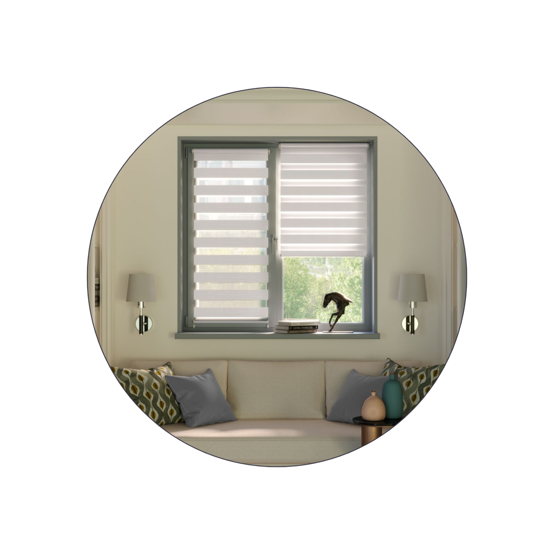 Рулонные шторы день-ночь стильная солнцезащитная система для защиты гостиной комнаты от солнечных лучей и посторонних взглядов